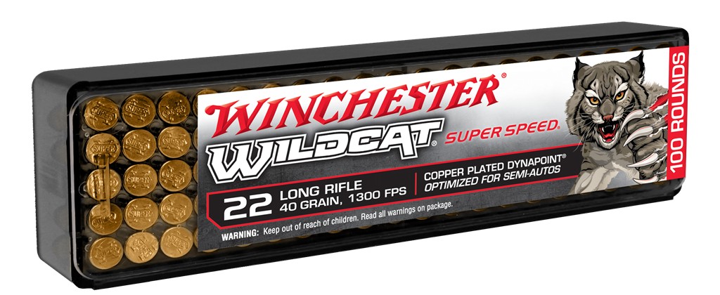 WIN WILDCAT SUP 22LR 40GR 100 - 556 Black Friday Promotion